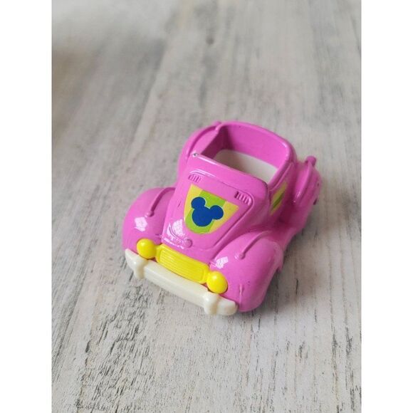 Arco pink Minnie Mouse car vehicle toy figure accessory - Picture 2 of 5